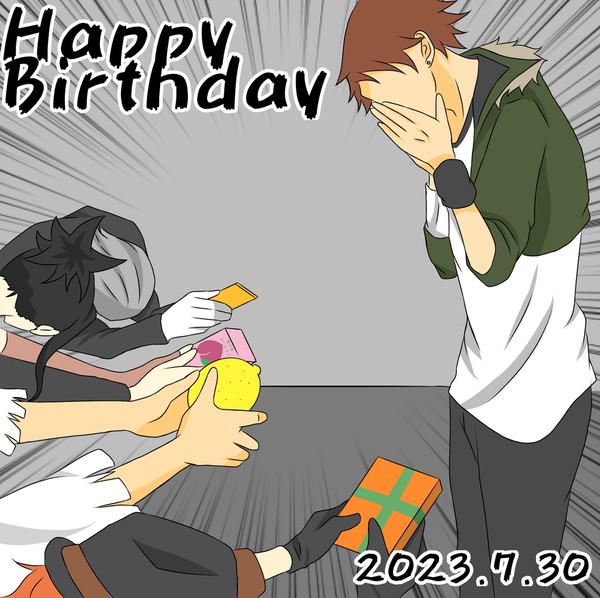 タチハラさん誕生日おめでとう！