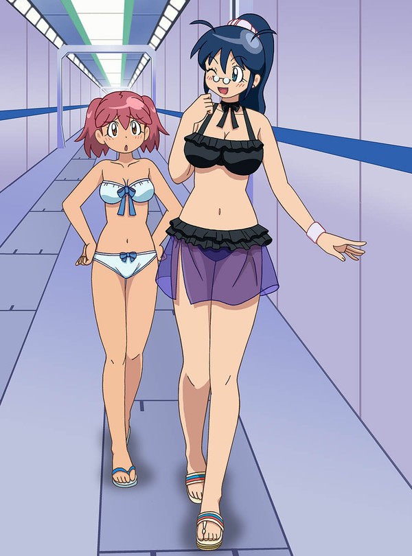 夏美水着バージョン