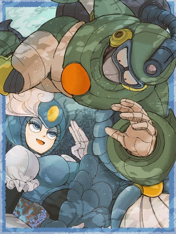 バブルマンさんとスプラッシュウーマンちゃん