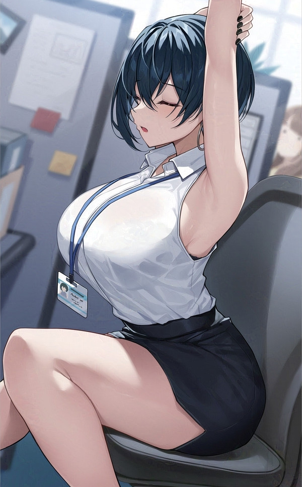 のび~るOLお姉さん