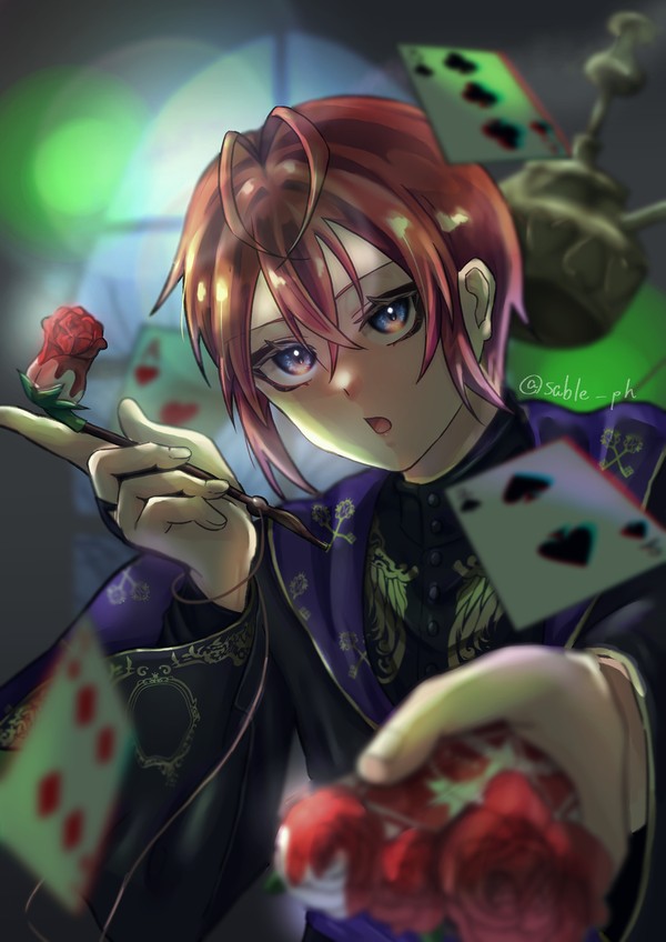 薔薇を吸おう