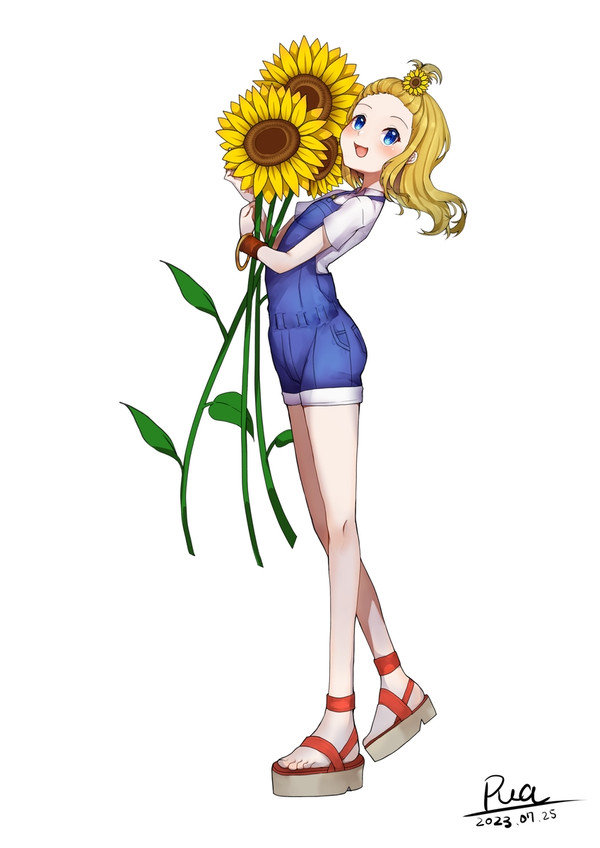キャラクターデザイン/テーマ「ヒマワリ」
