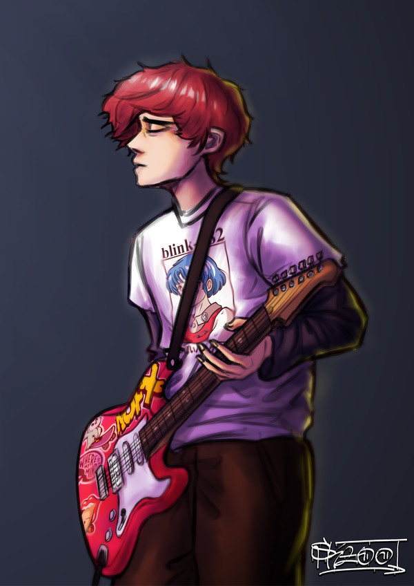cherry strat boy