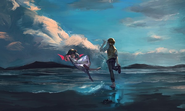 2人で海を - 1/1