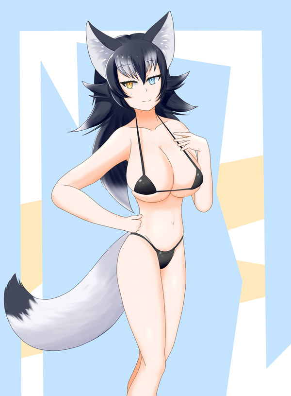 泳装狼狼