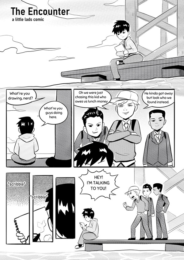 The Encounter: Little Lads Comic