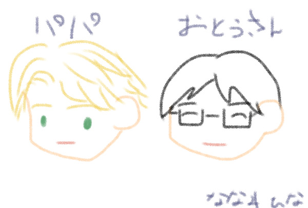 パパとおとうさん