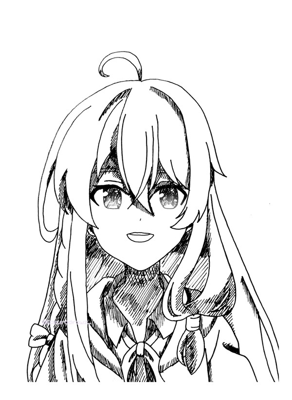 Elaina sketch art