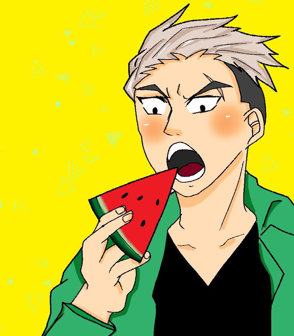 🍉スイカ一緒に食べたい🍉