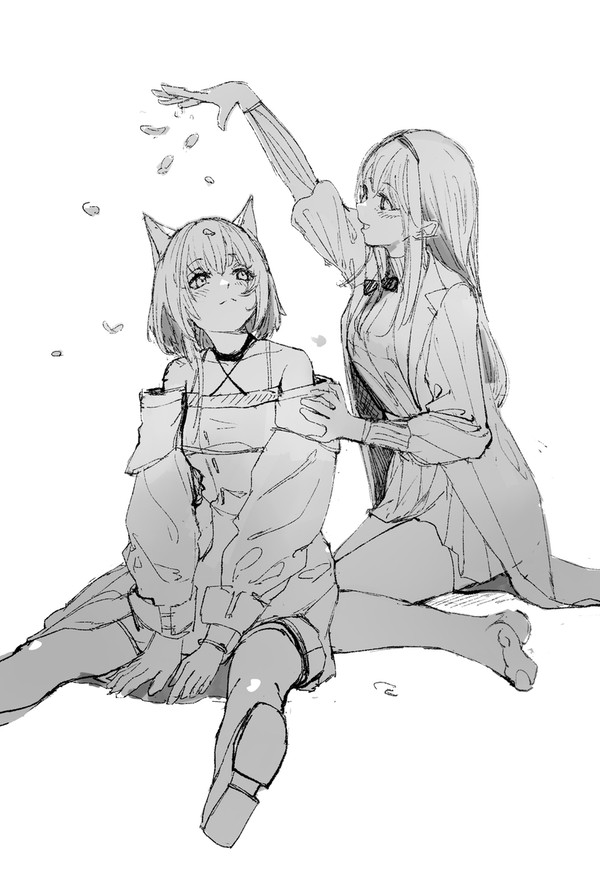 “她和她的猫”