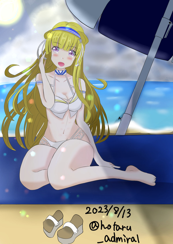 提督もこっちで涼みませんか？