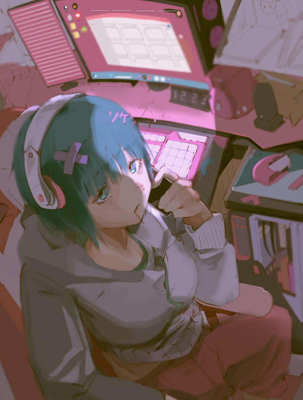 電腦桌
