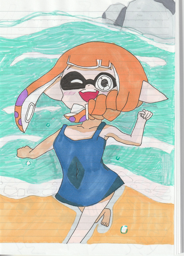 真夏のイカちゃん【スプラトゥーン３】