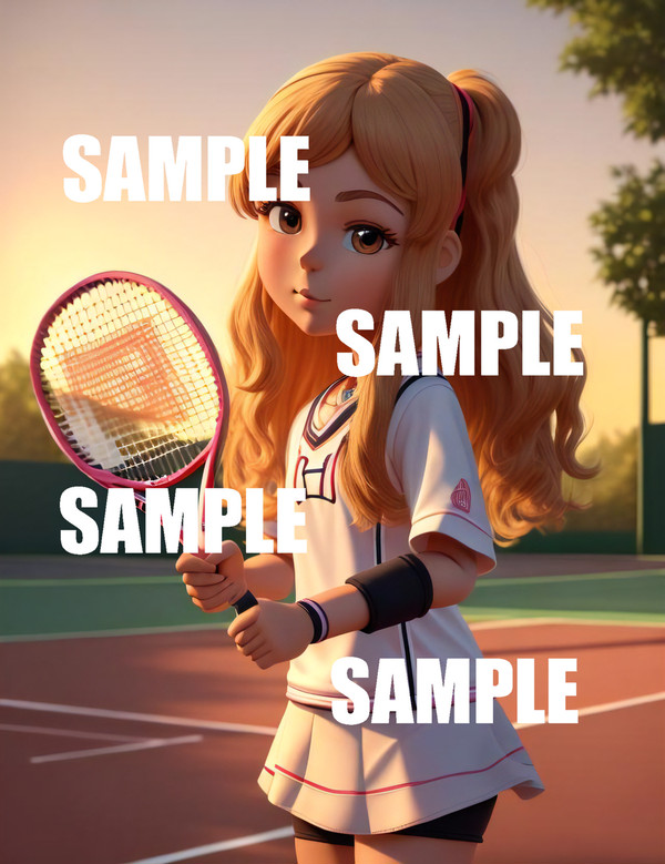 テニス少女