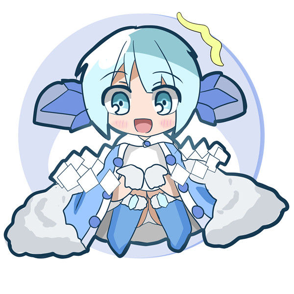 落書き雪天気シエルちゃん