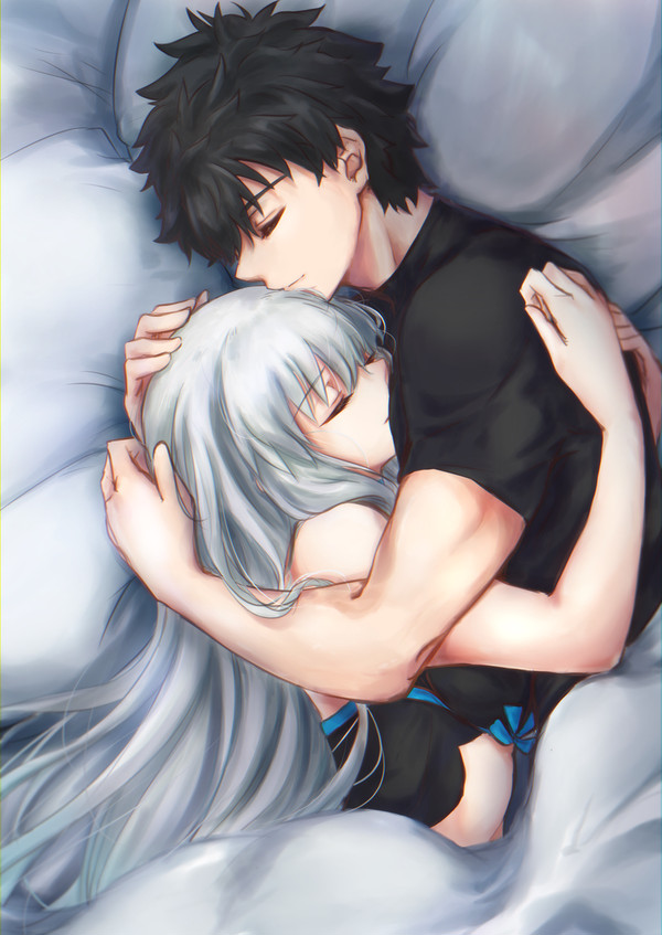 Pixiv リクエスト - ぐだモル添い寝