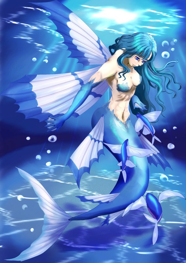 トビウオの人魚