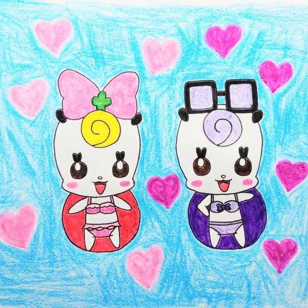 リボンとぐらさんの水着姿①