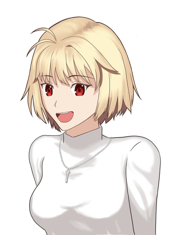 ファンアート 月姫 アルクェイド・ブリュンスタッド
