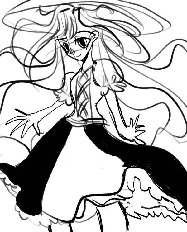 Byakuren sketch