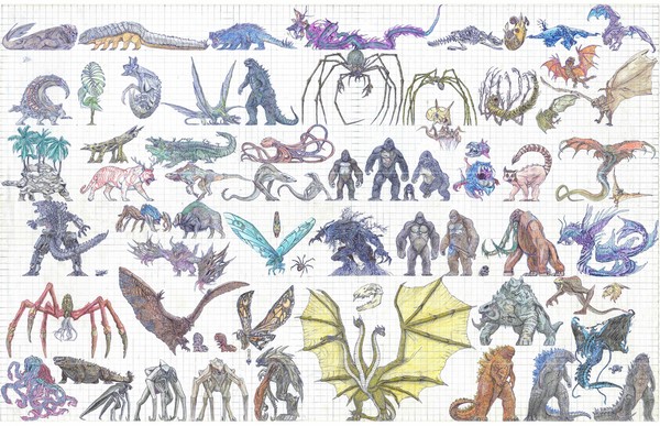 Every Monsterverse monsters (1)