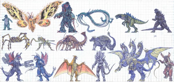 Every Final Wars monsters