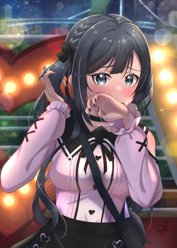 可愛いだなんてそんな……
