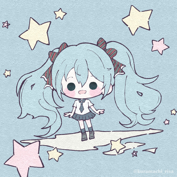 夏服ミクさん！