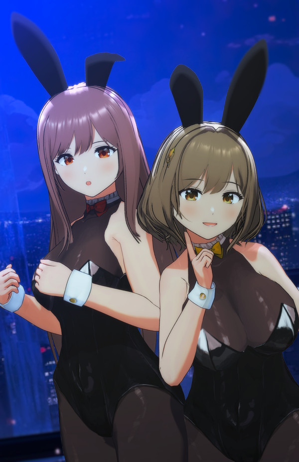 バニーの日　ラピ＆アニス