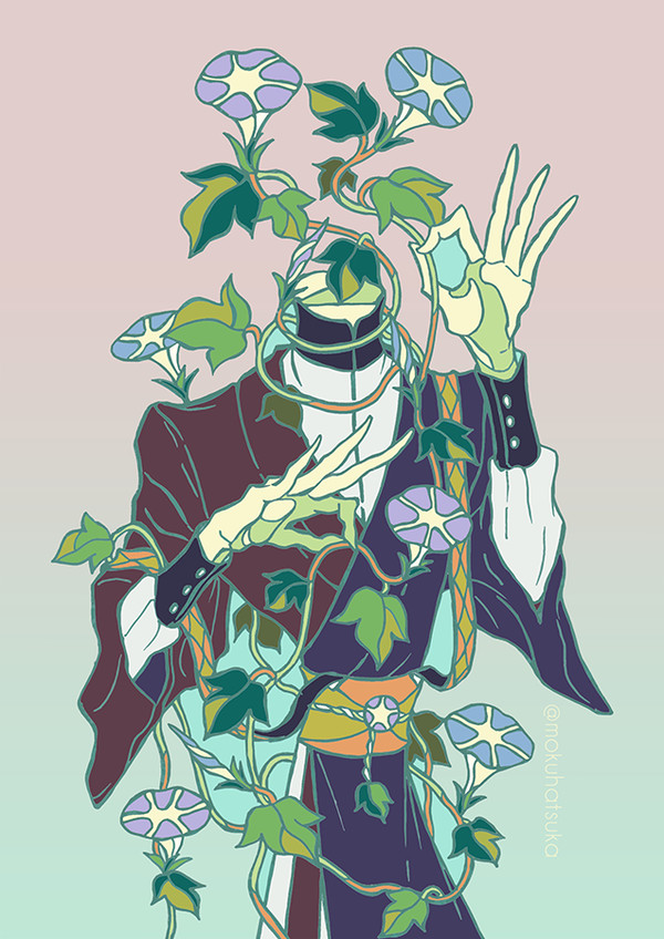 しがらみ蕣花/うつろいhydrangea