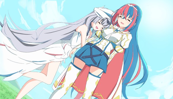 神竜様とヴェイルちゃん