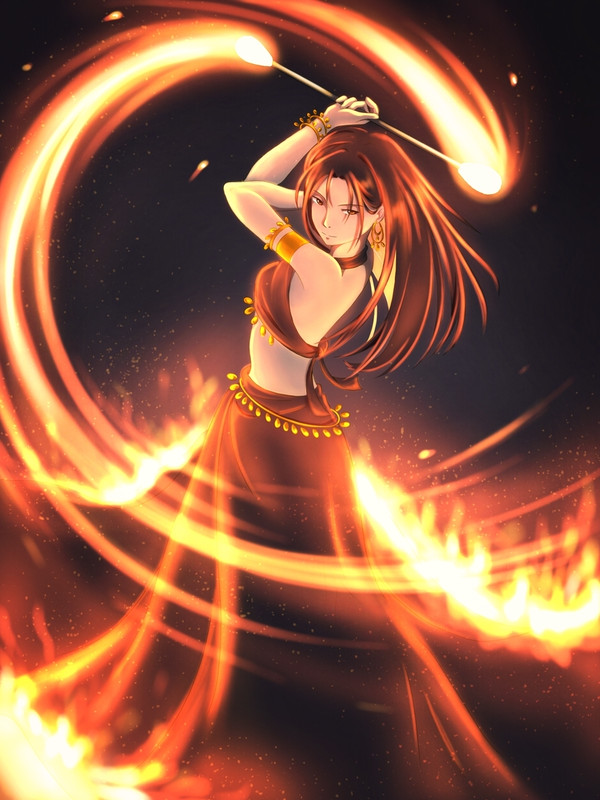 炎の踊り