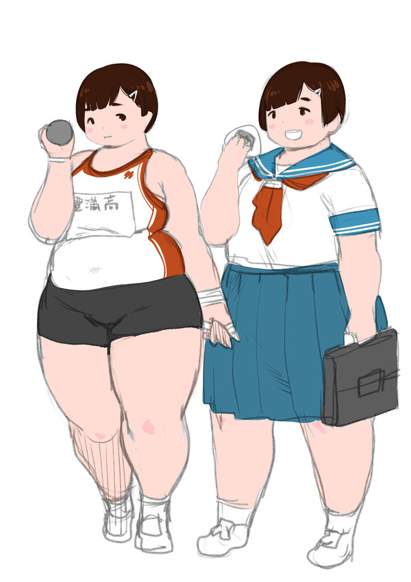 豊満高校陸上部藤堂まりえ