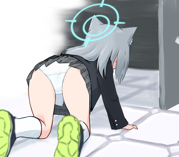 後ろ