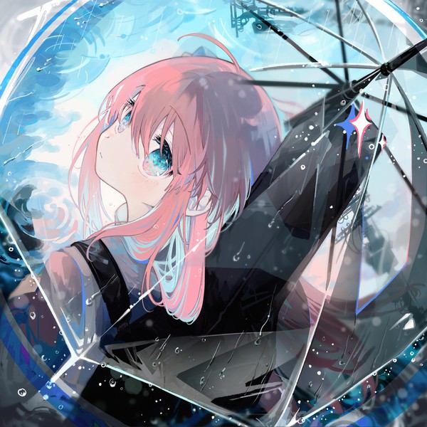 雨上がりの空を見上げて