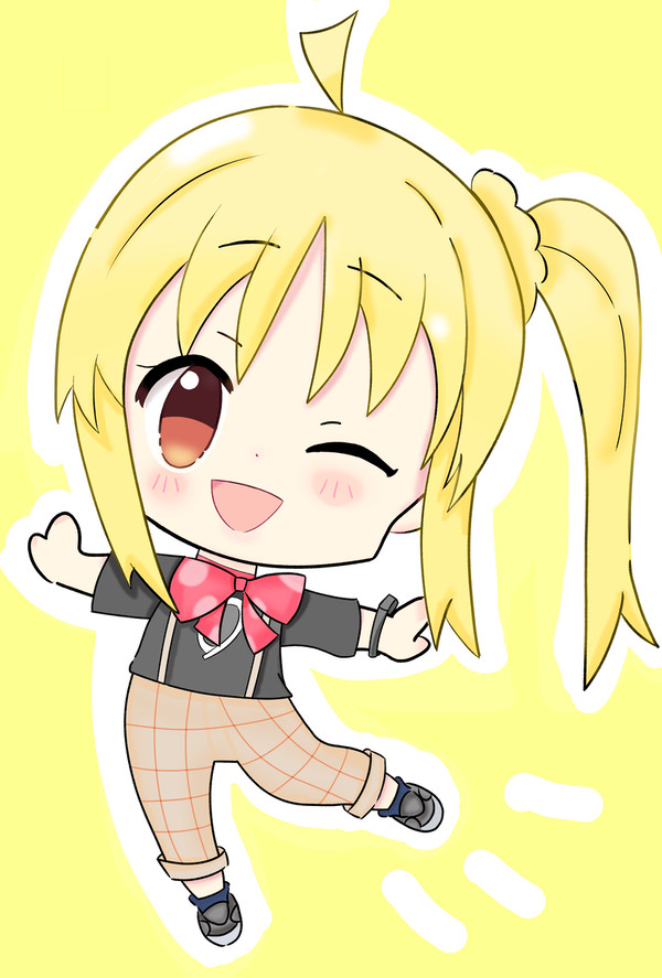 ぼざろの虹夏ちゃん描きました