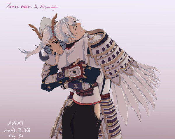 Tomoe Gozen and Rogue Saber