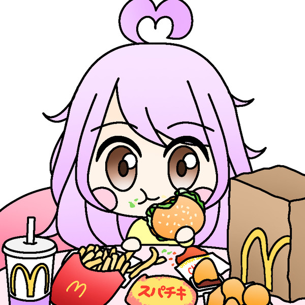 深夜マック大食い