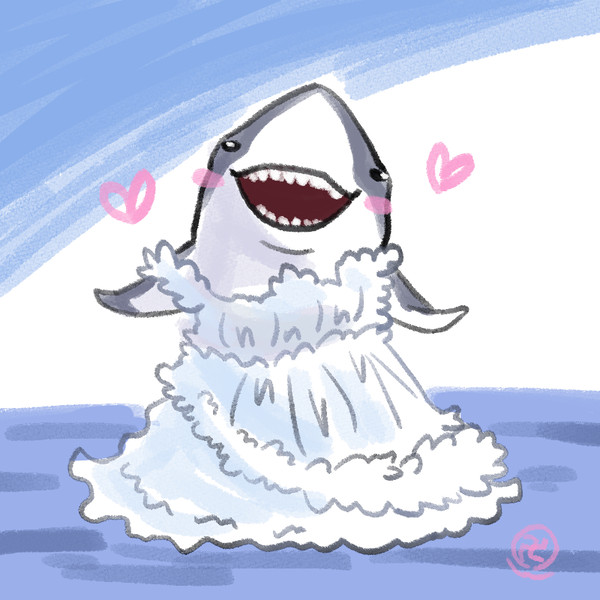 ドレスアップサメちゃん