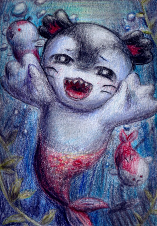 なんかずっと　くらいとこ