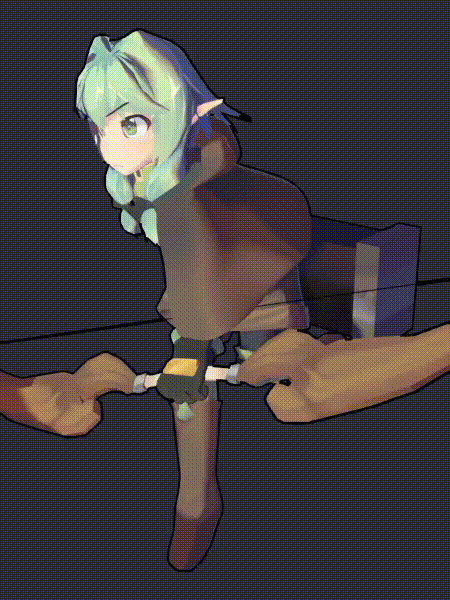 High Elf Archer 3D