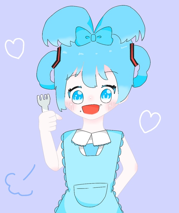 ミクちゃんの誕生絵🎂🎉