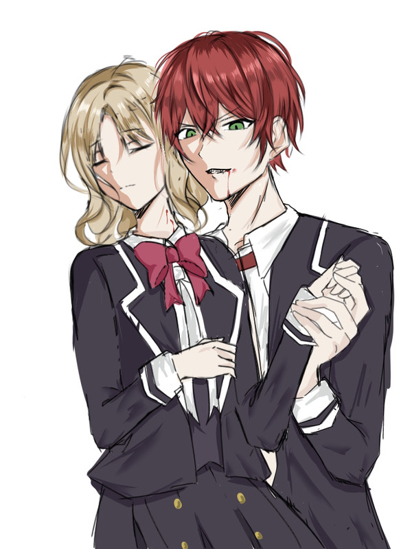 ユイ×アヤト ラフ画