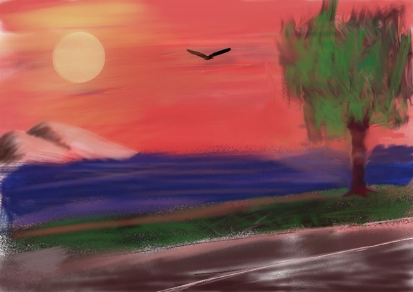 夕焼け1