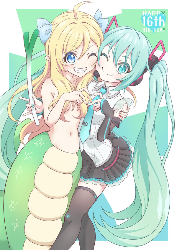 邪神ちゃんとミクさん