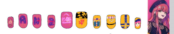 パラライbaeのアンテーマのネール💅