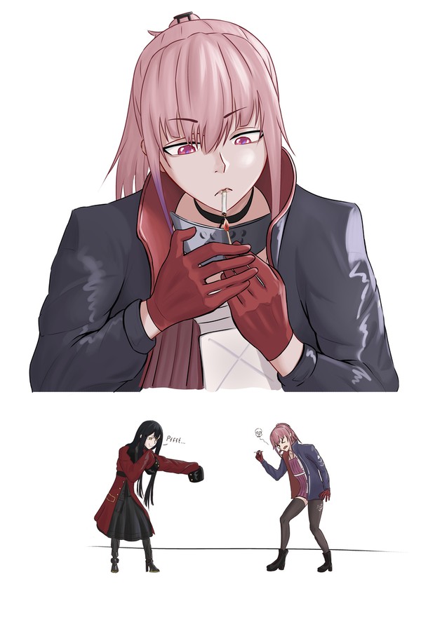 Trying to look cool