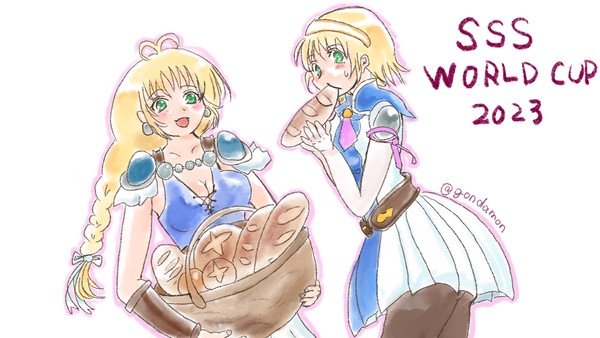 SSS WORLD CUP応援絵