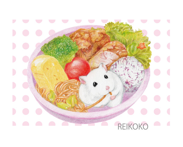 ハムスターinお弁当