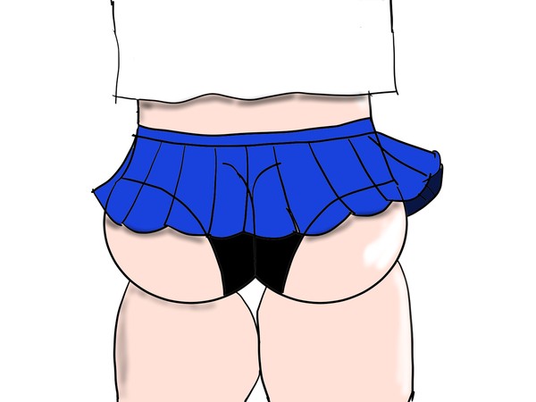 お尻習作